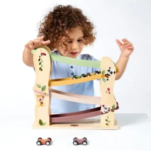 Tiny Love TL3333150521 2 Rampe De Course Et 4 Voitures En Bois