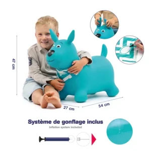 Ludi 90042 3 Chien Sauteur Bleu 500x500 Ludi 90042 3 Chien Sauteur Bleu 500x500