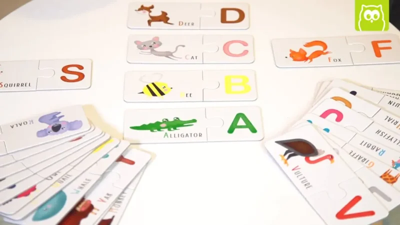 Eurekakids 483025 3 Aphabet Puzzle Montessori Eurekakids