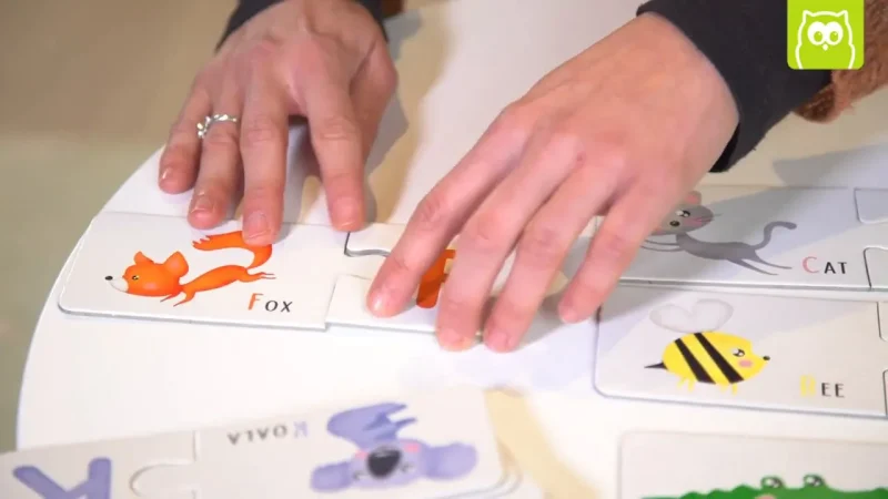 Eurekakids 483025 4 Aphabet Puzzle Montessori Eurekakids