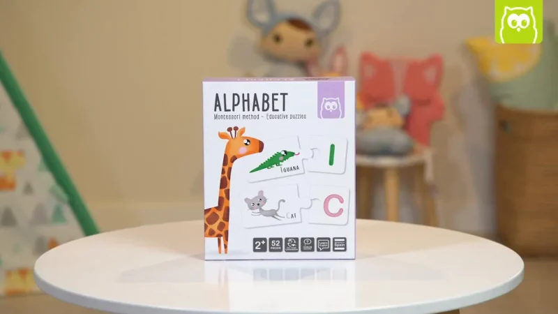 Eurekakids 483025 5 Aphabet Puzzle Montessori Eurekakids