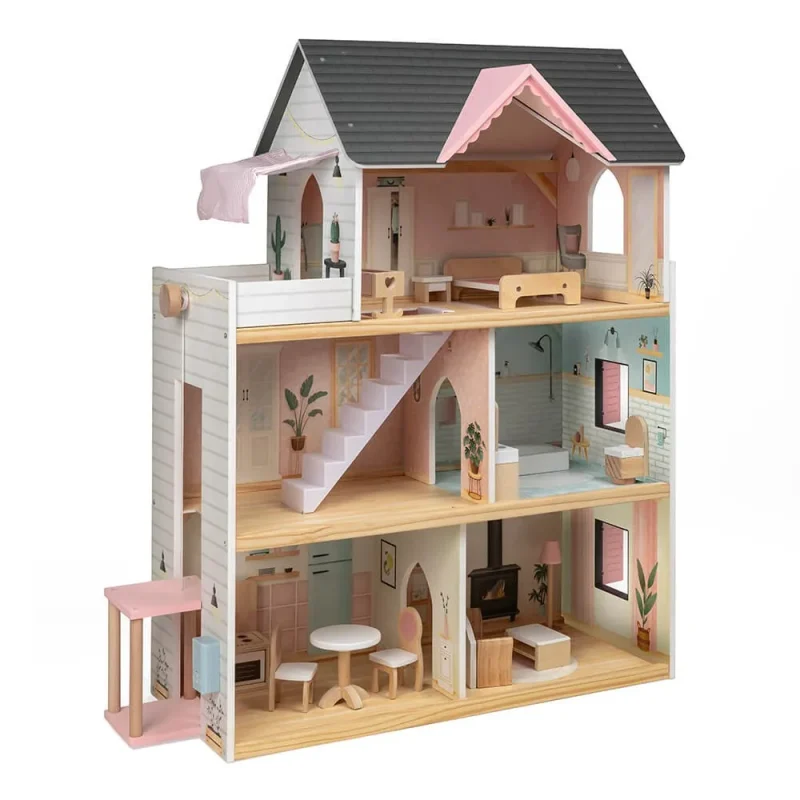 Eurekakids 69182501 1 Maison De Poupées Pastel 2022