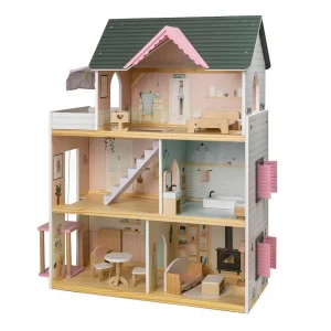 Eurekakids 69182501 2 Maison De Poupées Pastel 2022