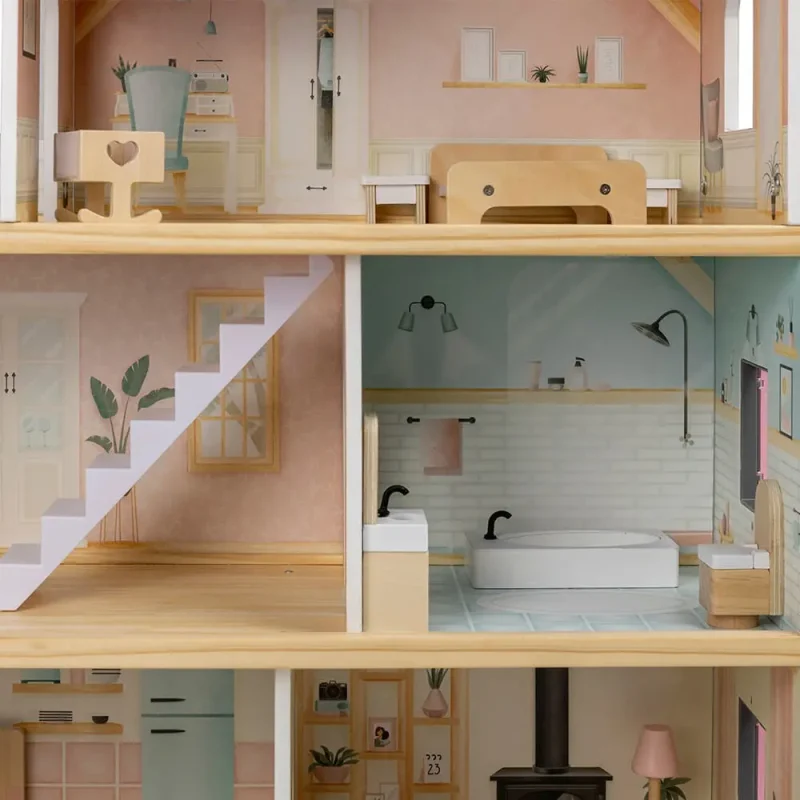 Eurekakids 69182501 8 Maison De Poupées Pastel 2022