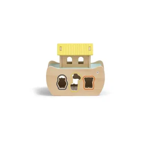 Eurekakids 691833449 2 Bateau En Bois Avec Animaux À Encastrer