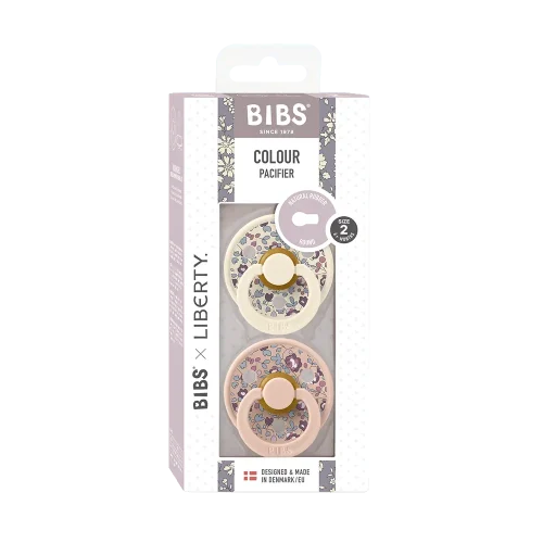 Bibs 11011102 3 Sucettes Bibs Colour Round Eloise Blush Mix (0 6mois)