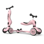 Scoot And Ride 96270 1 Trottinette 2 En 1 Highwaykick 1 Rose