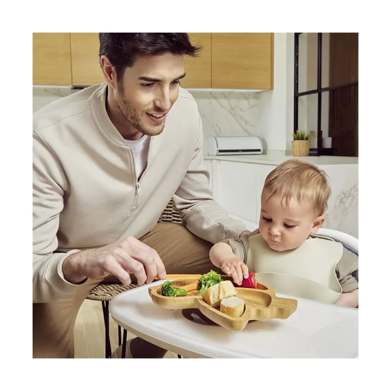 Miniland ML 89473 4 Assiette En Bois Oiseau Miniland ML 89473 4 Assiette En Bois Oiseau