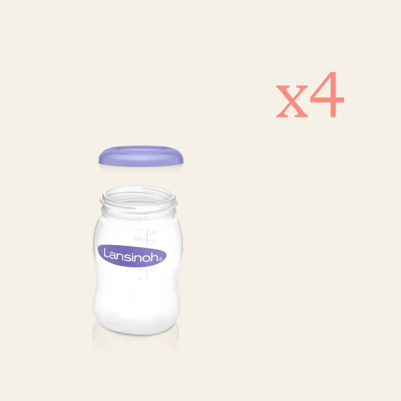 Lansinoh Lnsbc 1 Lansinoh Bouteilles De Conservation 4x160ml