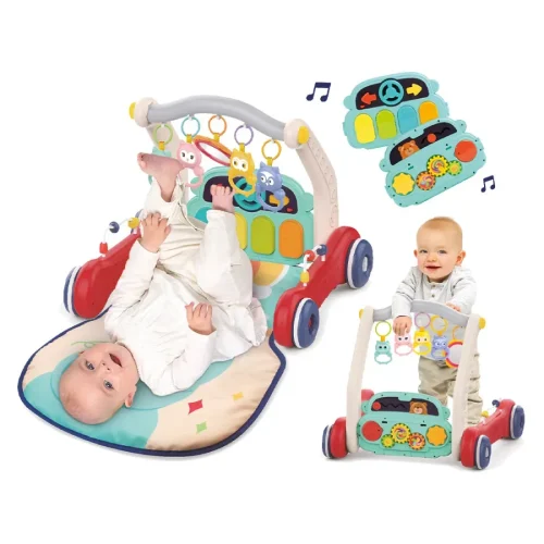 Ludi 20021 2 Tapis Piano & Chariot De Marche