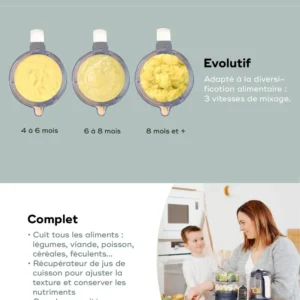 Babymoov A001127 7 Nutribaby (+) Xl + Livret Recettes