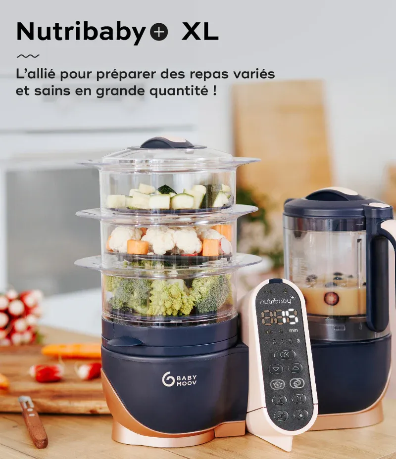 Babymoov A001127 9 Nutribaby (+) Xl + Livret Recettes