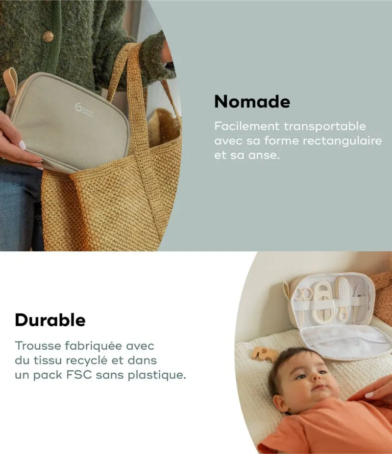 Babymoov A032008 4 Trousse De Soins Bébé Sable Babymoov A032008 4 Trousse De Soins Bébé Sable