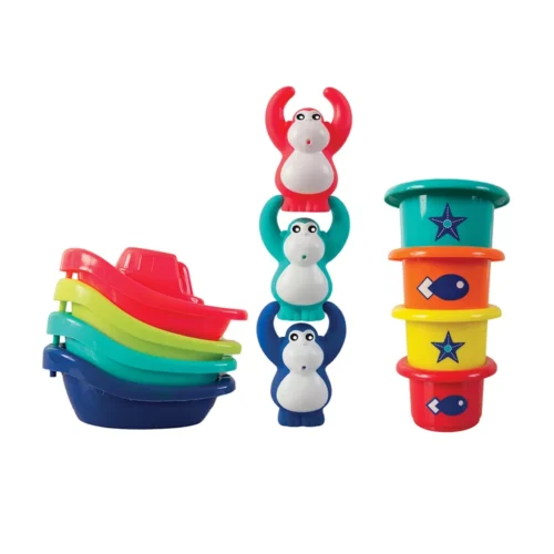 Ludi 40028 3 Coffret Bateaux Stackers Ludi