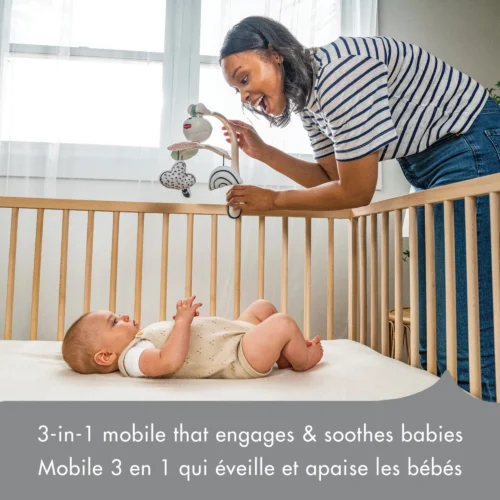 Tinylove 3333130811 2 Mobile De Voyage Musical Panda Black And White