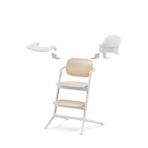 Cybex 521003185 1 Chaise Haute Lemo 3 En 1 Sand White Cybex