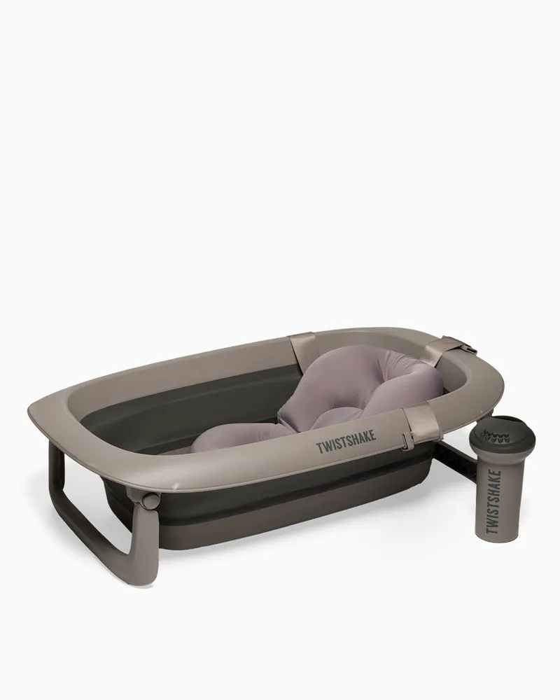 Twistshake 79146 1 Pack Baignoire Avec Coussin Et Rince Cheveux Gris Délavé Twistshake 79146 1 Pack Baignoire Avec Coussin Et Rince Cheveux Gris Délavé