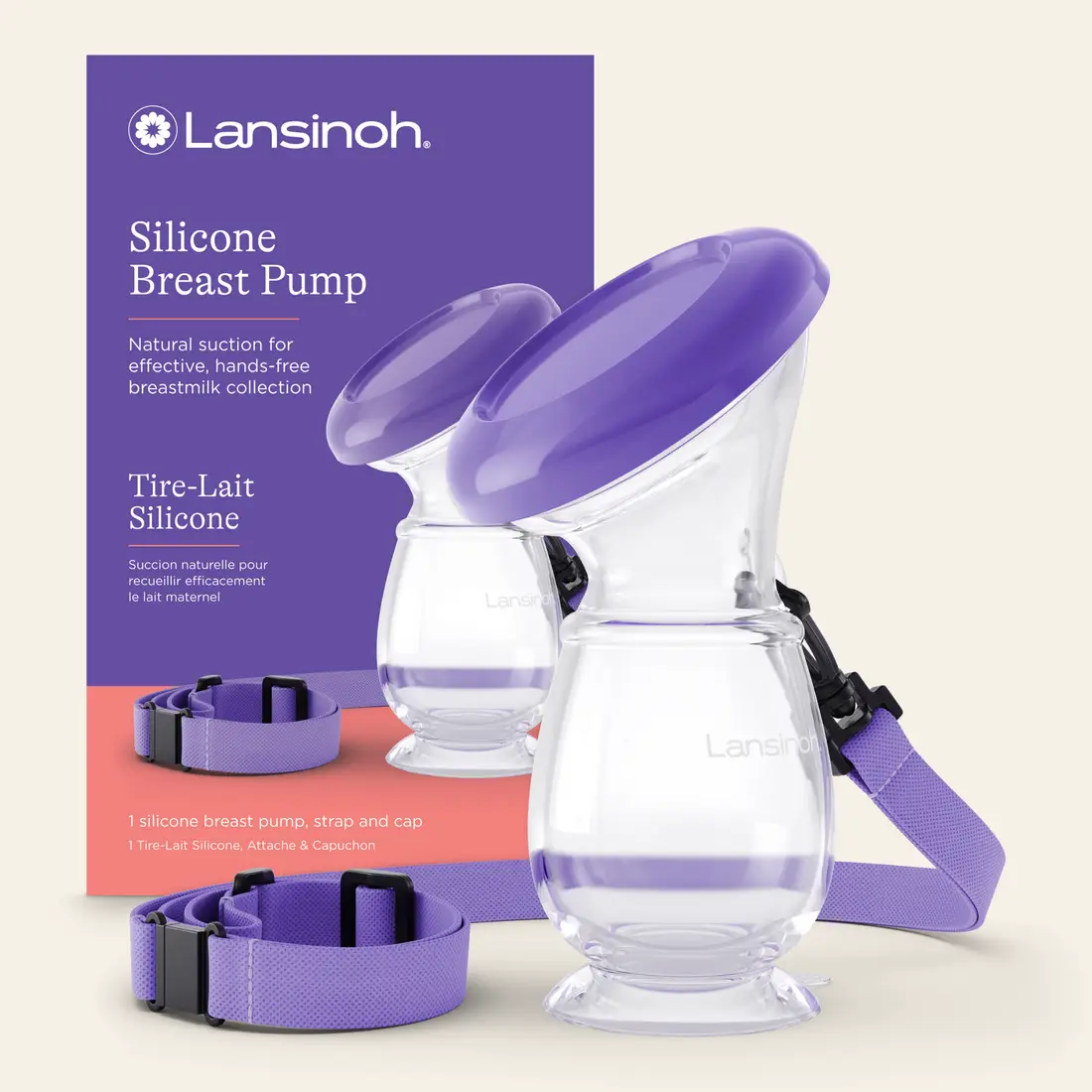 Lansinoh Tire Lait Silicone/ Recueil Lait