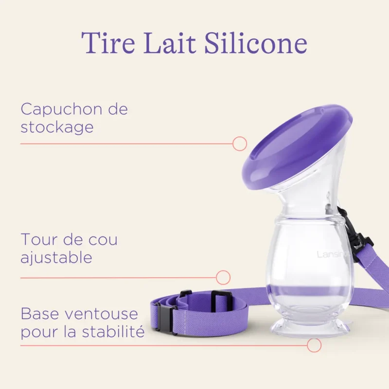 Lansinoh Lnssbp1 4 Lansinoh Tire Lait Silicone Recueil Lait