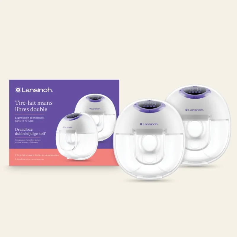 Lansinoh Lnswpd 1 Lansinoh Tire Lait Maind Libres Compact Double