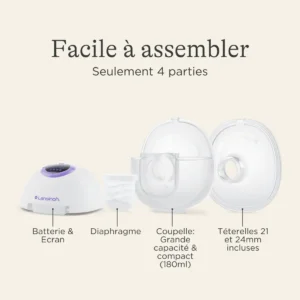 Lansinoh Lnswpd 4 Lansinoh Tire Lait Maind Libres Compact Double