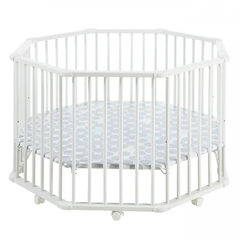 Geuther 2228. WE 013 2 Parc Pour Bébé Octogonal Octo parc