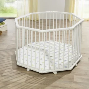 Geuther 2228. WE 013 6 Parc Pour Bébé Octogonal Octo parc