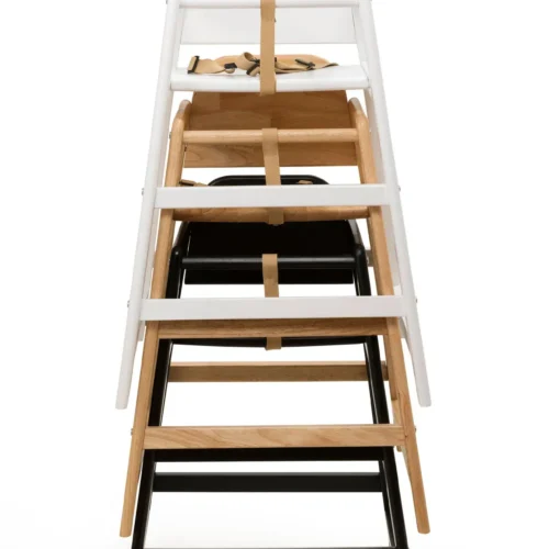 Geuther 2303 NA 2 Emma Chaise Haute Empilable En Bois