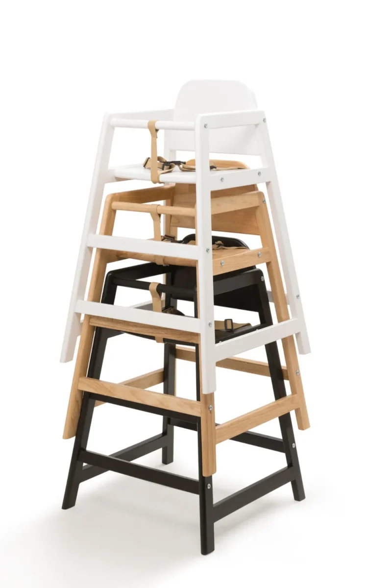 Geuther 2303 NA 3 Emma Chaise Haute Empilable En Bois