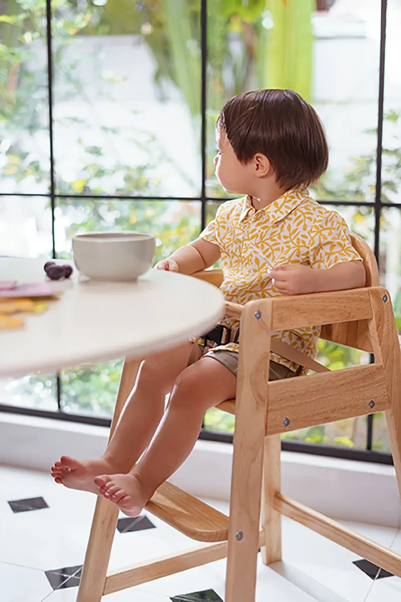 Geuther 2303 NA 4 Emma Chaise Haute Empilable En Bois