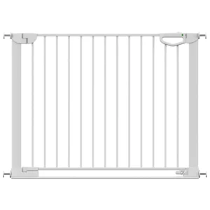 Geuther 4760 WE 1 Barrière De Sécurité Easylock Flatstep 104 Cm 111 Cm Blanc
