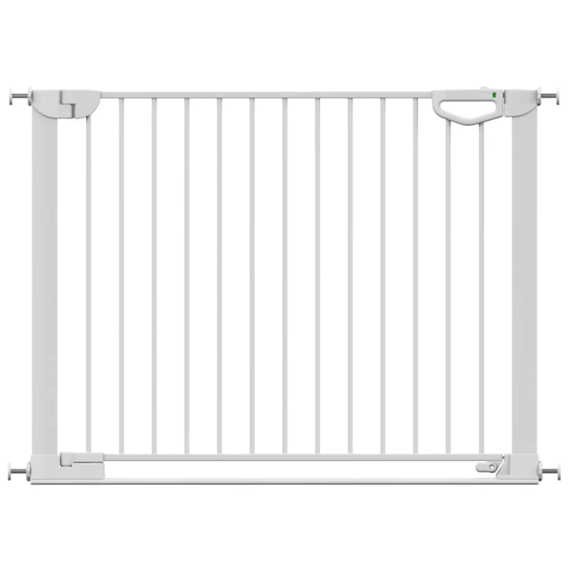 Geuther 4760 WE 1 Barrière De Sécurité Easylock Flatstep 104 Cm 111 Cm Blanc