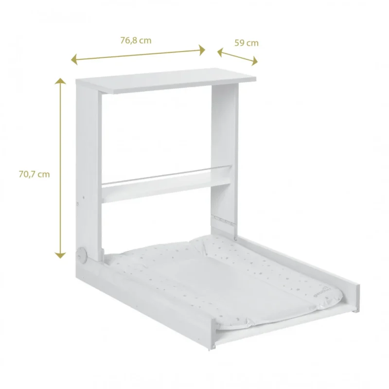 Geuther 4872 WE 086 4 Table À Langer Murale Wicki