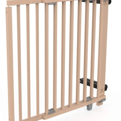 Geuther B 2735. NA 2 Barrière D' Escalier 2733 2735 Pour Ouvertures De 67 À 135 Cm En Bois
