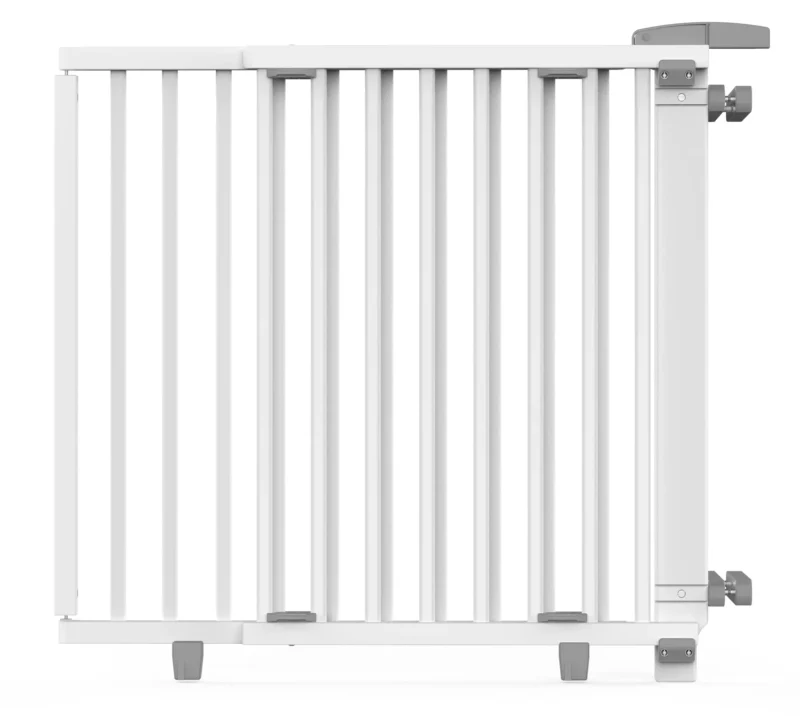 Geuther B 2735. WE 1 Barrière D' Escalier 2733 2735 Pour Ouvertures De 67 À 135 Cm En Bois