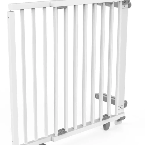 Geuther B 2735. WE 2 Barrière D' Escalier 2733 2735 Pour Ouvertures De 67 À 135 Cm En Bois