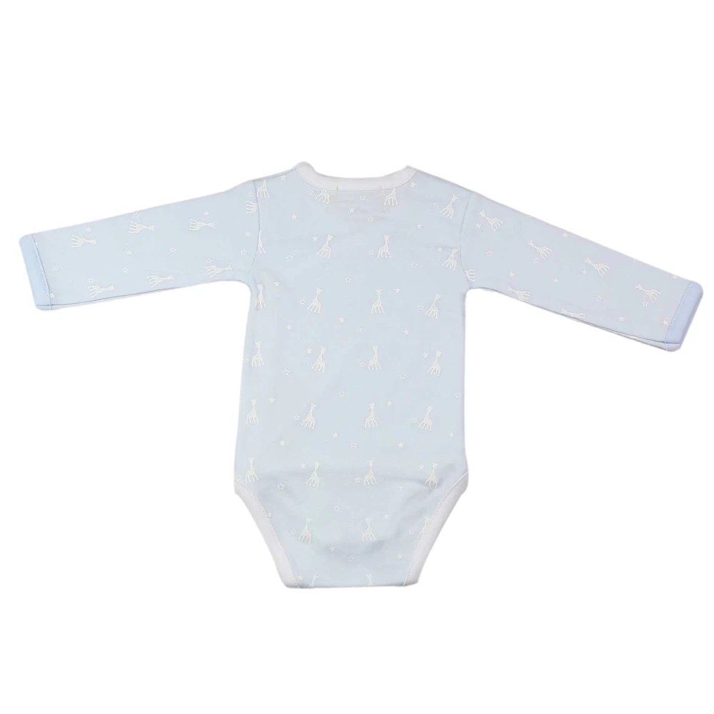 Body Bleu ciel (3Mois) Sophie la girafe