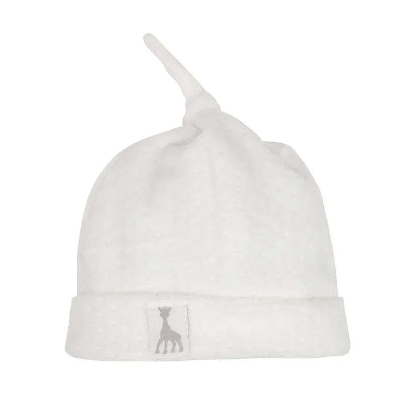 Sophie La Girafe 8505024 2 Sophie La Girafe + Bonnet Naissance V Blanc Et Gris