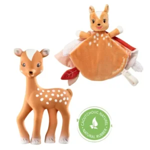 Sophie La Girafe 850808 2 Sophie La Girafe + Fan Fan Et Son Doudou