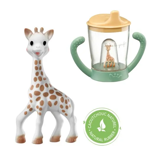 Sophie La Girafe 850809 1 Sophie La Girafe +tasse Antifuite Mascotte
