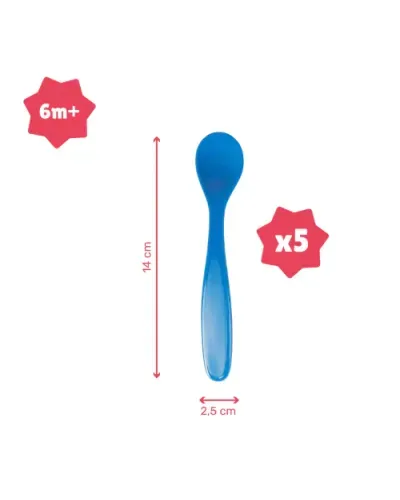 Badbulle B005419 3 Cuillères Souples Soft Spoons X3 Badbulle B005419 3 Cuillères Souples Soft Spoons X3
