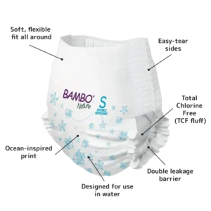 Bambo 1000024401 3 Bambo Swim Pants Small