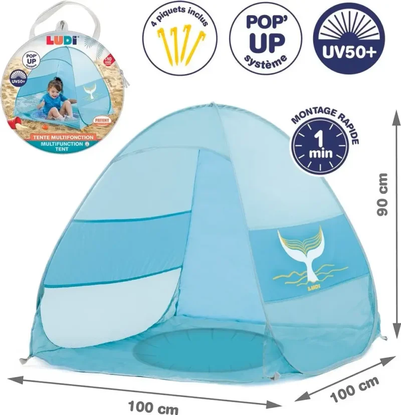 Ludi LUDI 90060 4 Piscine Mulifonoction Baleine