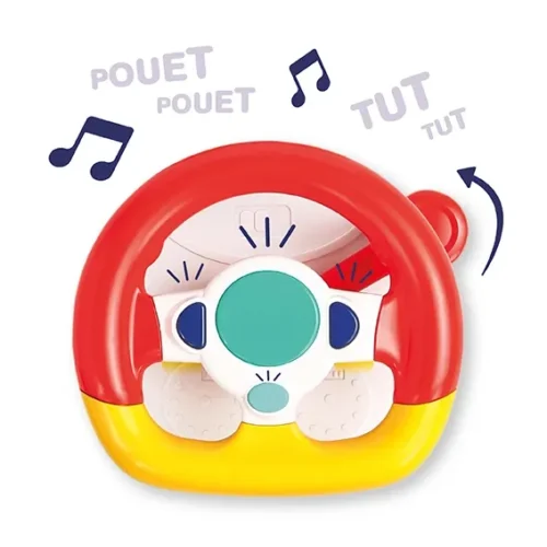 Ludi ludi 30500 4 Panneau D'activités, Volant De Voiture