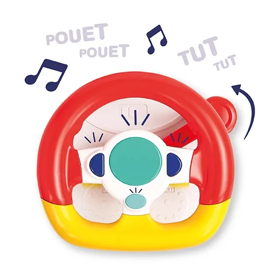 Ludi ludi 30500 4 Panneau D'activités, Volant De Voiture Ludi ludi 30500 4 Panneau D'activités, Volant De Voiture