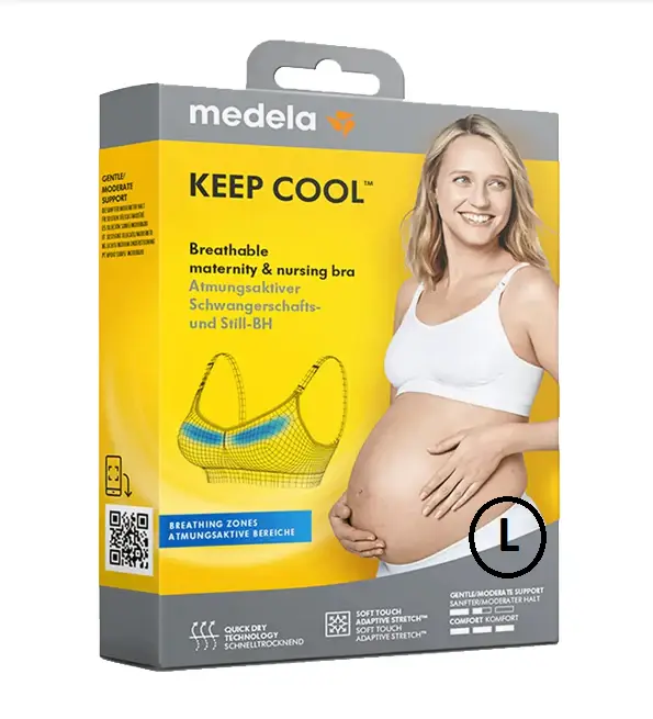 Medela 101044225 Medela 101044225 1 Soutien Gorge Keep Cool Blanc Taille L