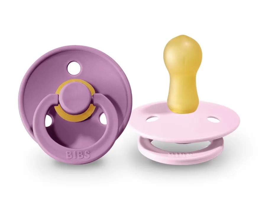 Bibs 110220 2 2 Tétines Color Bibs Lavender baby Pink 2 Tétines Color Bibs Lavender baby Pink ,110220 , www.millelunes.com