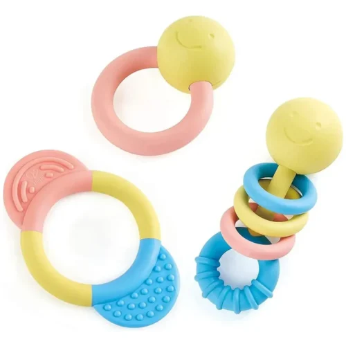 Hape E0027 1 Collection Hochets & Anneaux De Dentition Hape