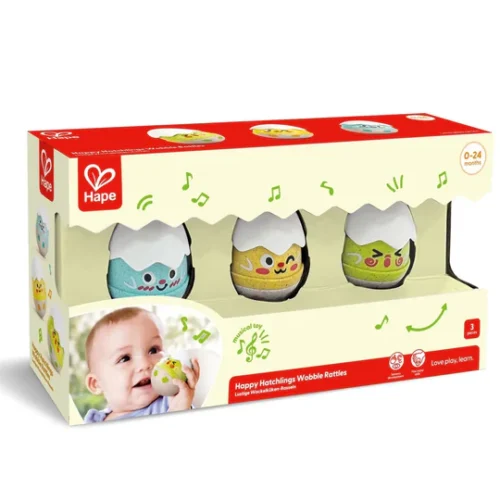 Hape E0124 5 Hochets Culbuto Hatchlings