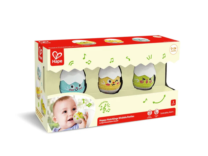Hape E0124 5 Hochets Culbuto Hatchlings